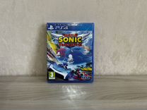 Теam Sonic Racing на ps4 ps5. Новый диск