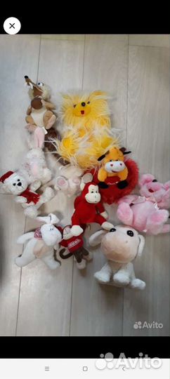 Мягкие игрушки пакетом