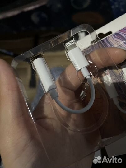 Переходник lighting/aux