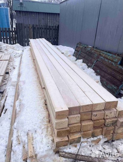 Брус обрезной 100х100х6000