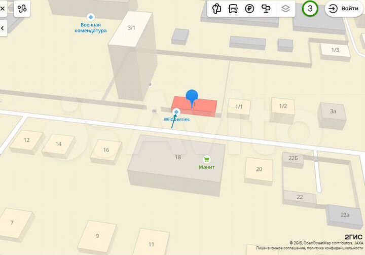 Торговая площадь с сетевым арендатором, 80 м²