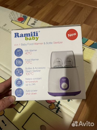 Стерилизатор подогреватель Ramili Baby 4 в 1
