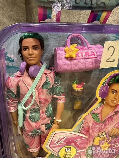 Кукла Barbie Extra Fly Beach Кен