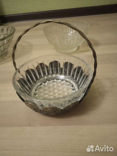 Ваза хрустальная СССР