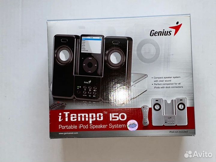 Портативная акустическая система Genius 150 i-Temp