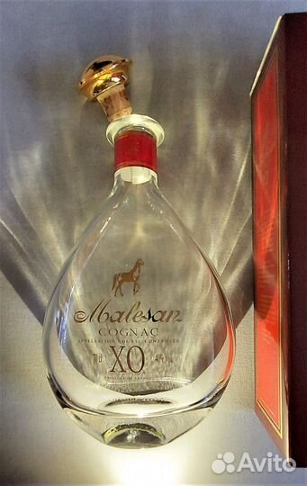 Malesan XO Бутылка и Коробка от Коньяка 0,7л
