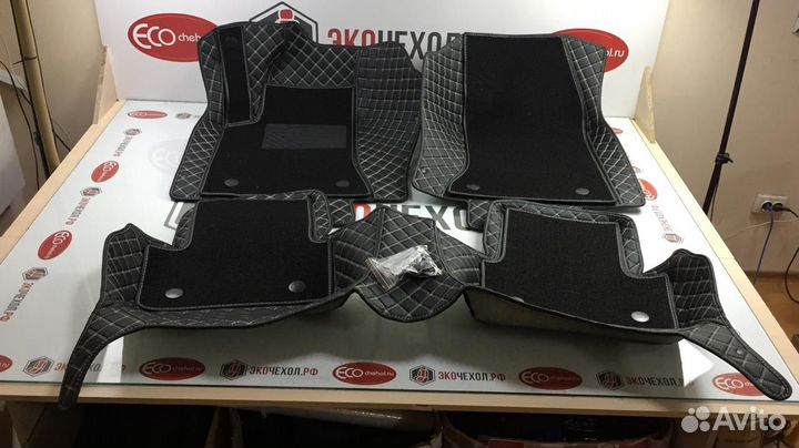 3D Коврики Volvo XC90 из Экокожи