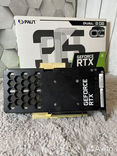 Видеокарта RTX 3050 на гарантии днс