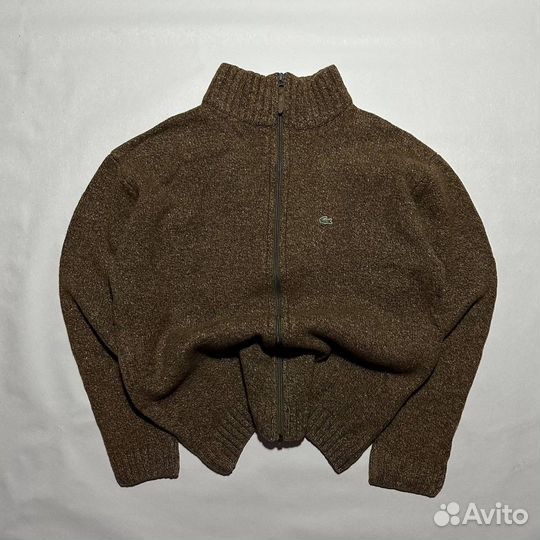 Винтажный Зип-Свитер Lacoste Vintage