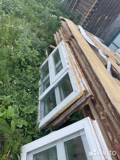 Окна деревянные со стеклопакетом