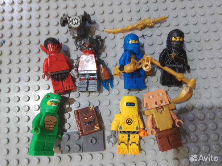 Lego ninjago минифигурки, nexo knights