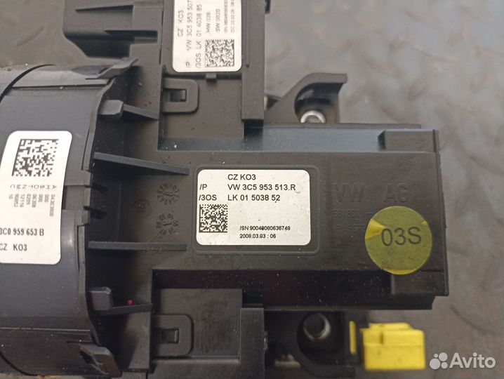 Переключатель подрулевой в сборе для VW Passat B6