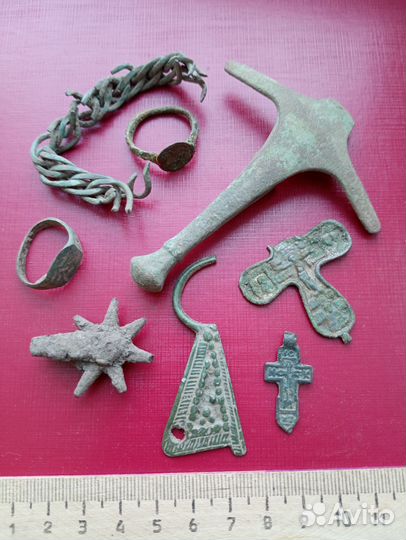 Части предметов 15-16-17 век. Русь