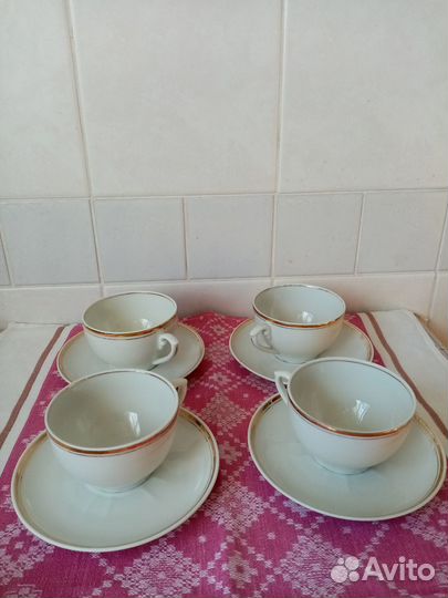 Фарфоровые чайные пары, СССР