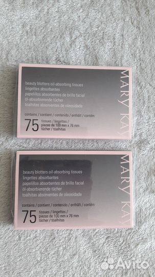 Матирующие салфетки Мэри Кэй Новые