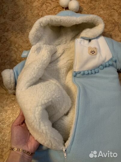 Конверт детский зимний