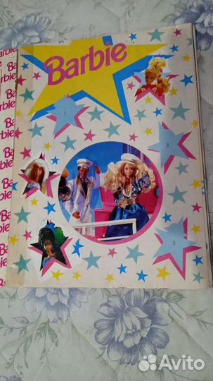 Альбом Barbie panini 1993г