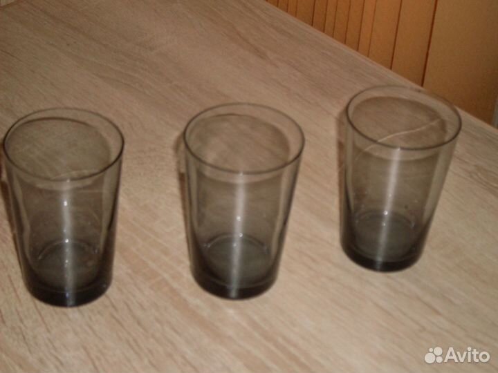 Посуда СССР (цветное стекло)