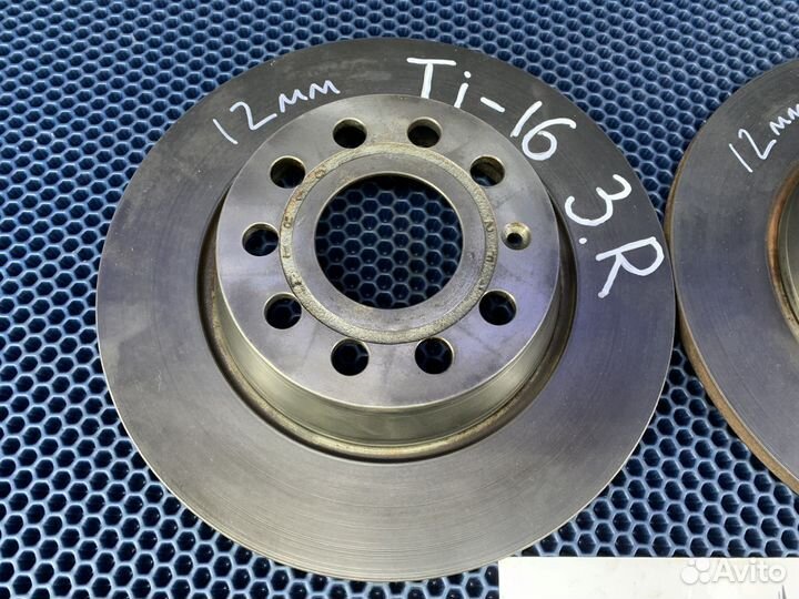 Диски тормозные задние VW Tiguan NF 2016-2017