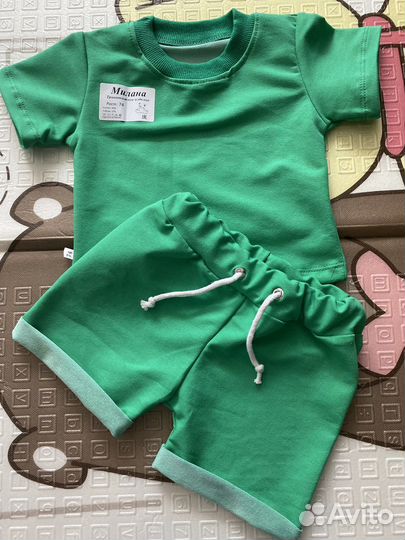 Комплект футболка +шорты