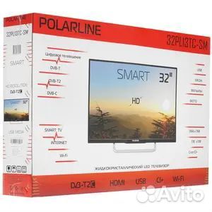 Новый smart телевизор Polarline 32PL13TC-SM