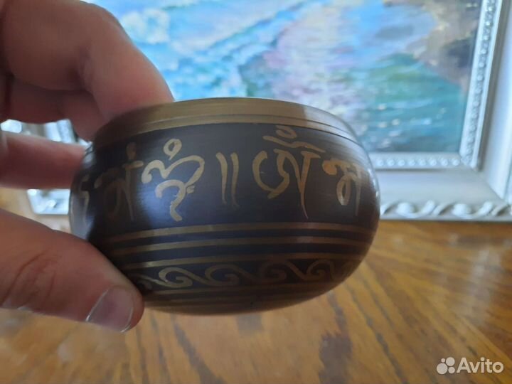 Тибетская поющая чаша 10 см