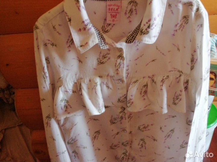 Блузка школьная Sela 8 лет Бесплатно