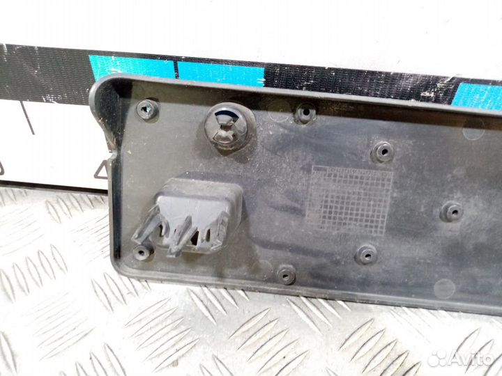 Б/У Накладка переднего бампера под гос номе#001