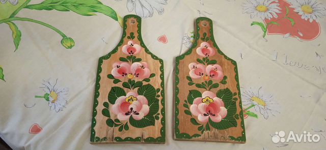 Доска разделочная лаковая роспись