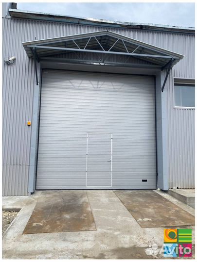Секционные ворота для гаража alutech