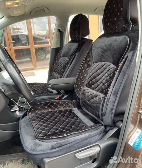 Чехлы из Алькантары на весь салон