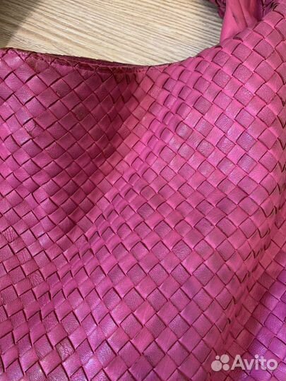 Сумка женская натуральная кожа большая бу