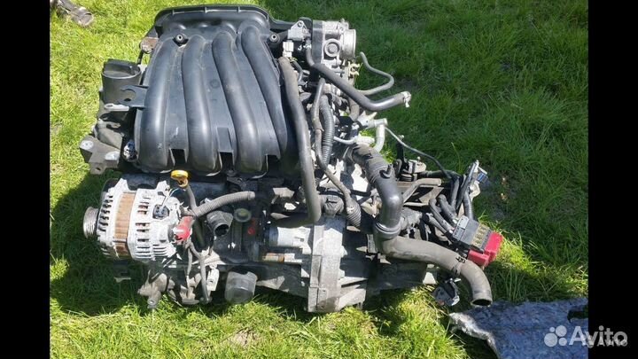 Двигатель 1.6 HR16DE Nissan Tiida из Японии