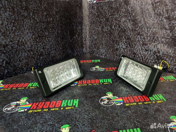 Птф противотуманные фары диодные ваз 2114 2115