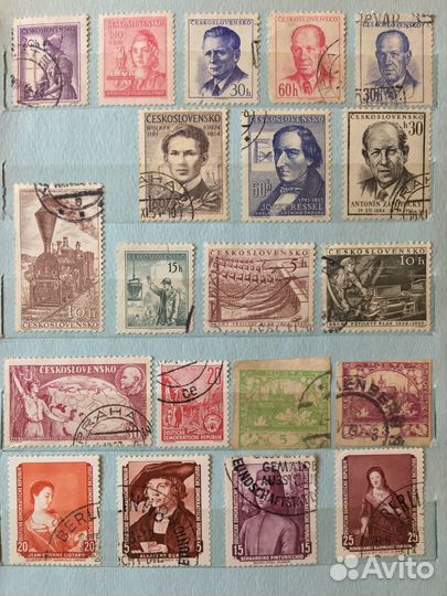 Старые почтовые марки мира, СССР