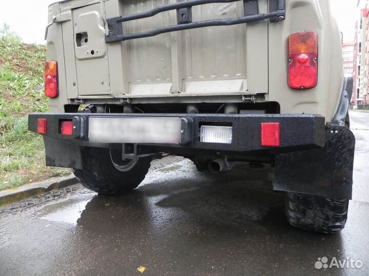 Бампер Задний Силовой на УАЗ Хантер, 469