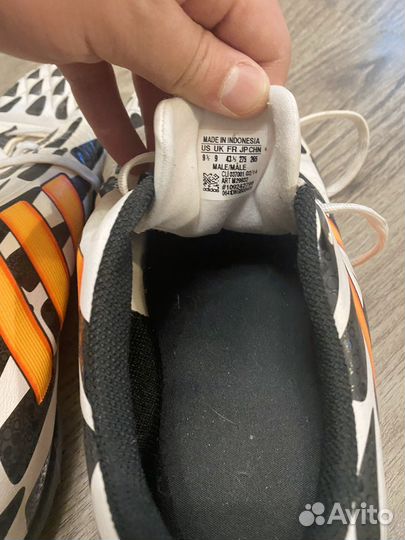 Бутсы сороконожки размер 42 Adidas