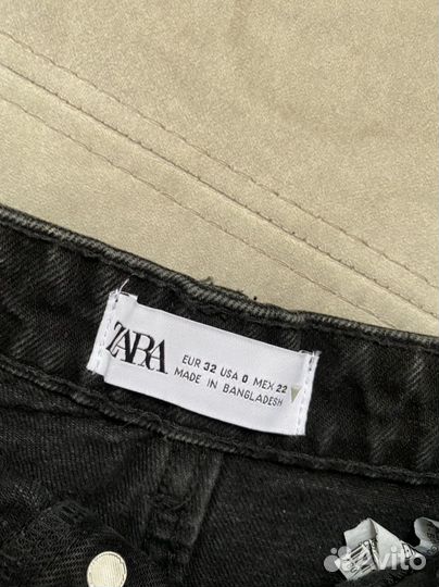 Шорты Zara 32 р черные новые