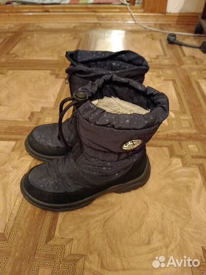 Сапоги теплые