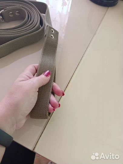 Поводок брезентовый