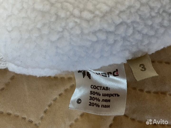 Комплект шапка и шарф зимние 3-4 года