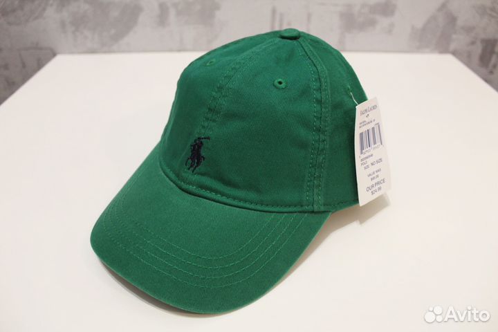 Бейсболка Ralph Lauren Кожаный ремешок Семь Расц