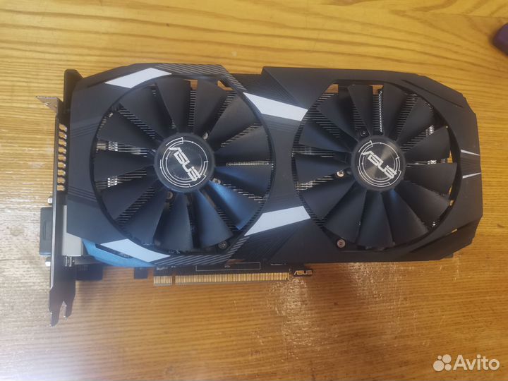 Видеокарта RX580 Asus Dual O8G 8gb