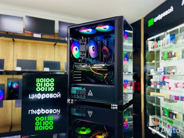 Игровой Пк Ryzen 5 5500/RTX 4060/DDR4-16/SSD-512Gb