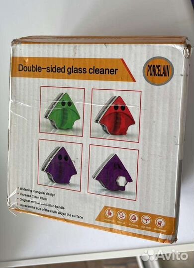 Магнитная щетка для мытья окон с двух сторон