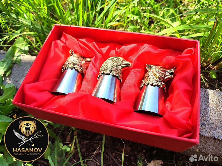 Подарок для мужчины / набор рюмок перевёртыши