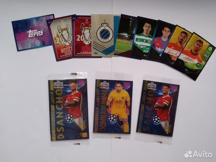 Наклейки Лига Чемпионов уефа 2021-2022