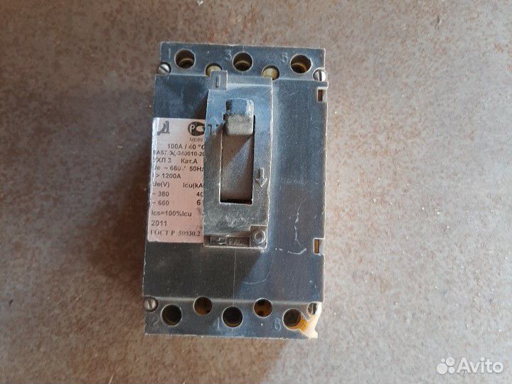 Автоматических выключателей А3714 до 160А