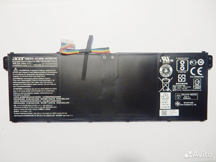 Аккумулятор AC14B8K(4ICP5/57/80)