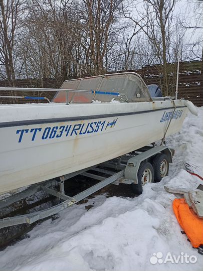 Продам катер касатка 710 с мотором и прицепом